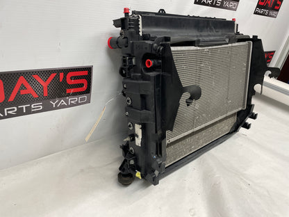 2016 Cadillac ATS-V Complete Radiator Cooling Fan Condenser Assembly OEM