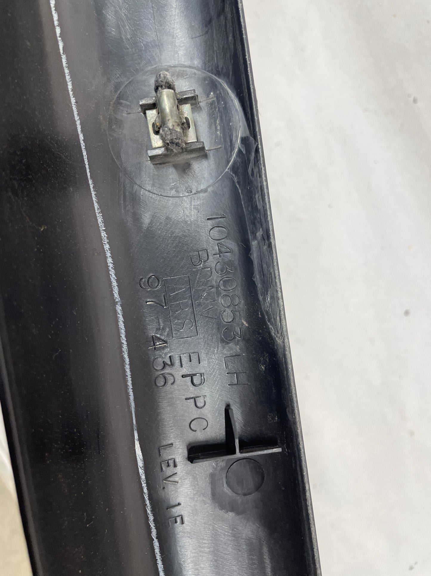 2004 Chevy C5 Corvette LH Driver Interior Rocker Molding Kick Panel Plate Trim OEM Black - Day's Parts Yard