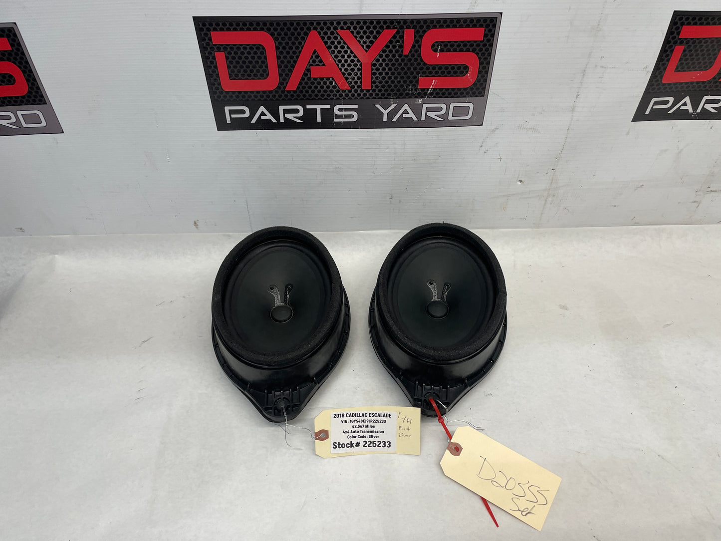 2018 Cadillac Escalade RH & LH Bose Speaker OEM