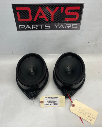 2018 Cadillac Escalade RH & LH Bose Speaker OEM