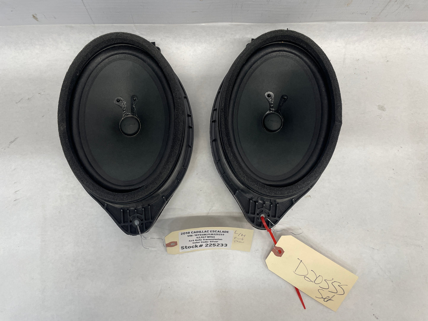 2018 Cadillac Escalade RH & LH Bose Speaker OEM