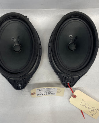 2018 Cadillac Escalade RH & LH Bose Speaker OEM