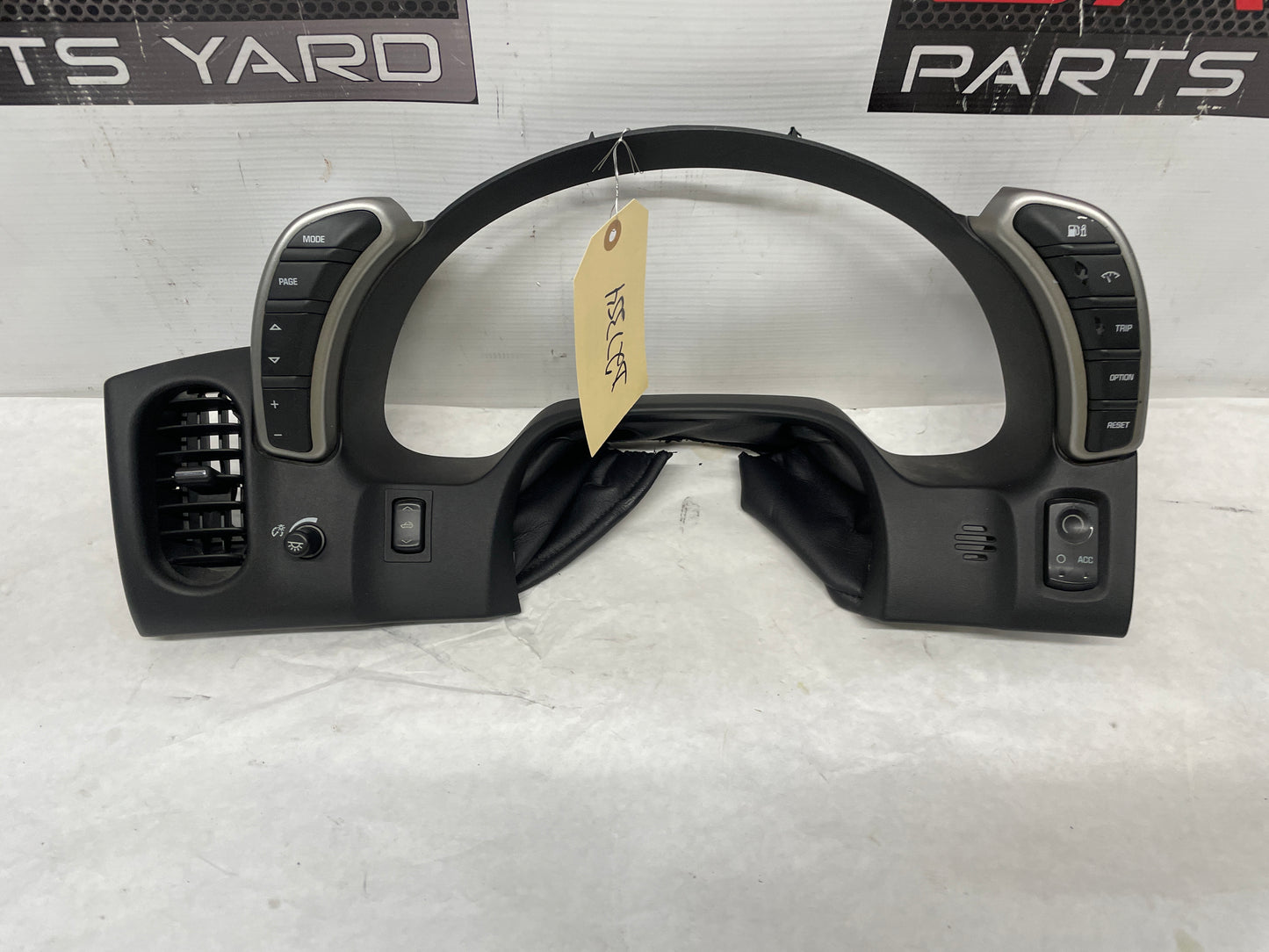 2005 Chevy C6 Corvette Convertible Gauge Instrument Bezel Cluster Trim Control Buttons OEM - Day's Parts Yard