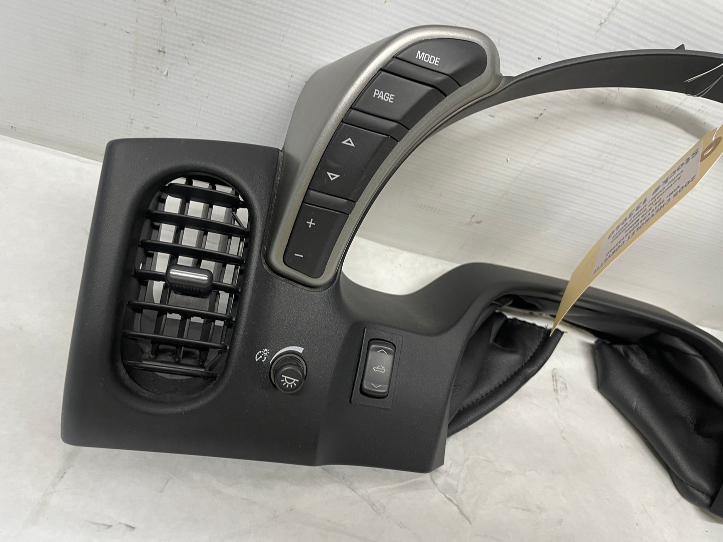 2005 Chevy C6 Corvette Convertible Gauge Instrument Bezel Cluster Trim Control Buttons OEM - Day's Parts Yard