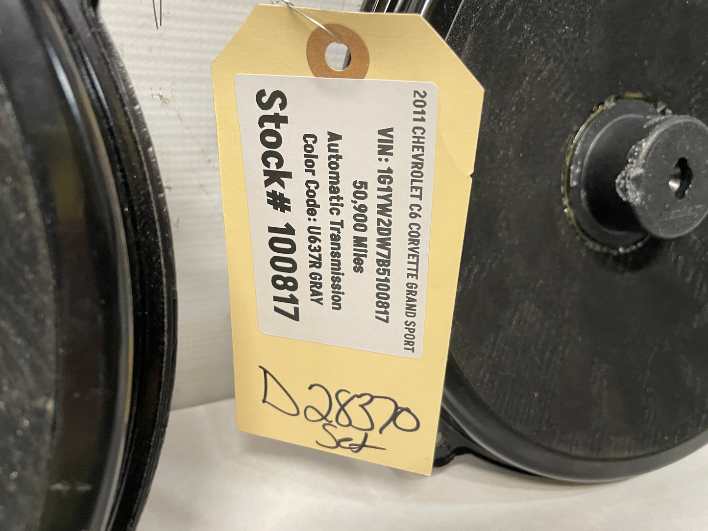 2011 Chevy C6 Corvette Grand Sport RH & LH Front Door Bose Speakers OEM