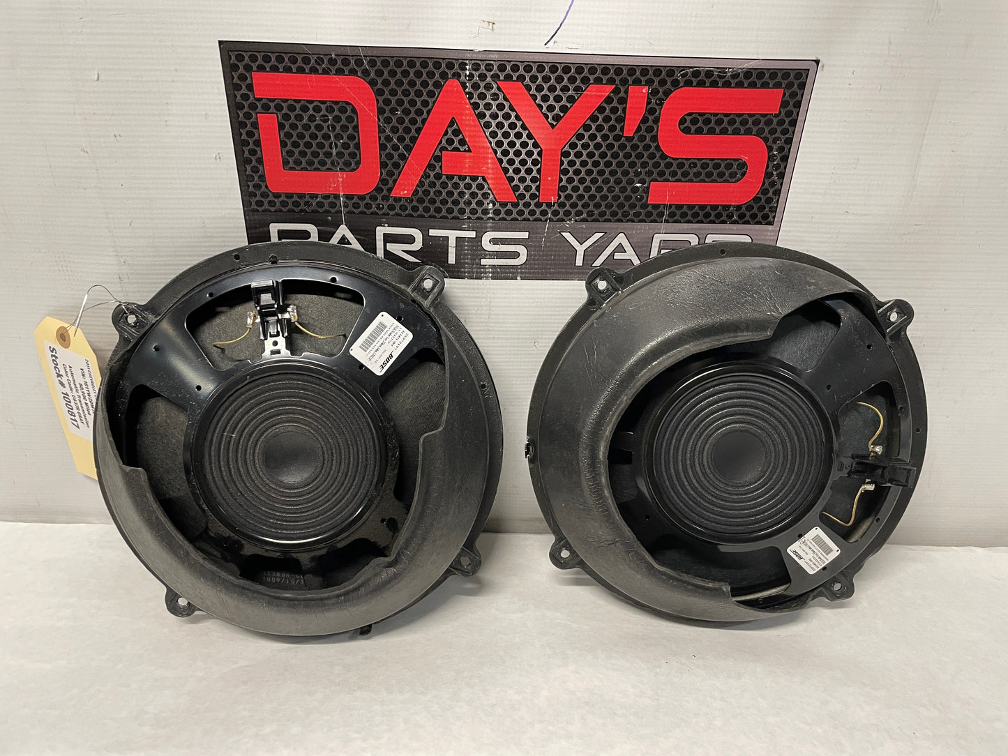 2011 Chevy C6 Corvette Grand Sport RH & LH Front Door Bose Speakers OEM