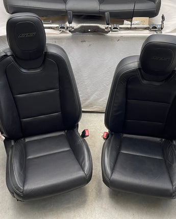 2015 Chevy Camaro SS Seats Front & Rear Black Leather OEM