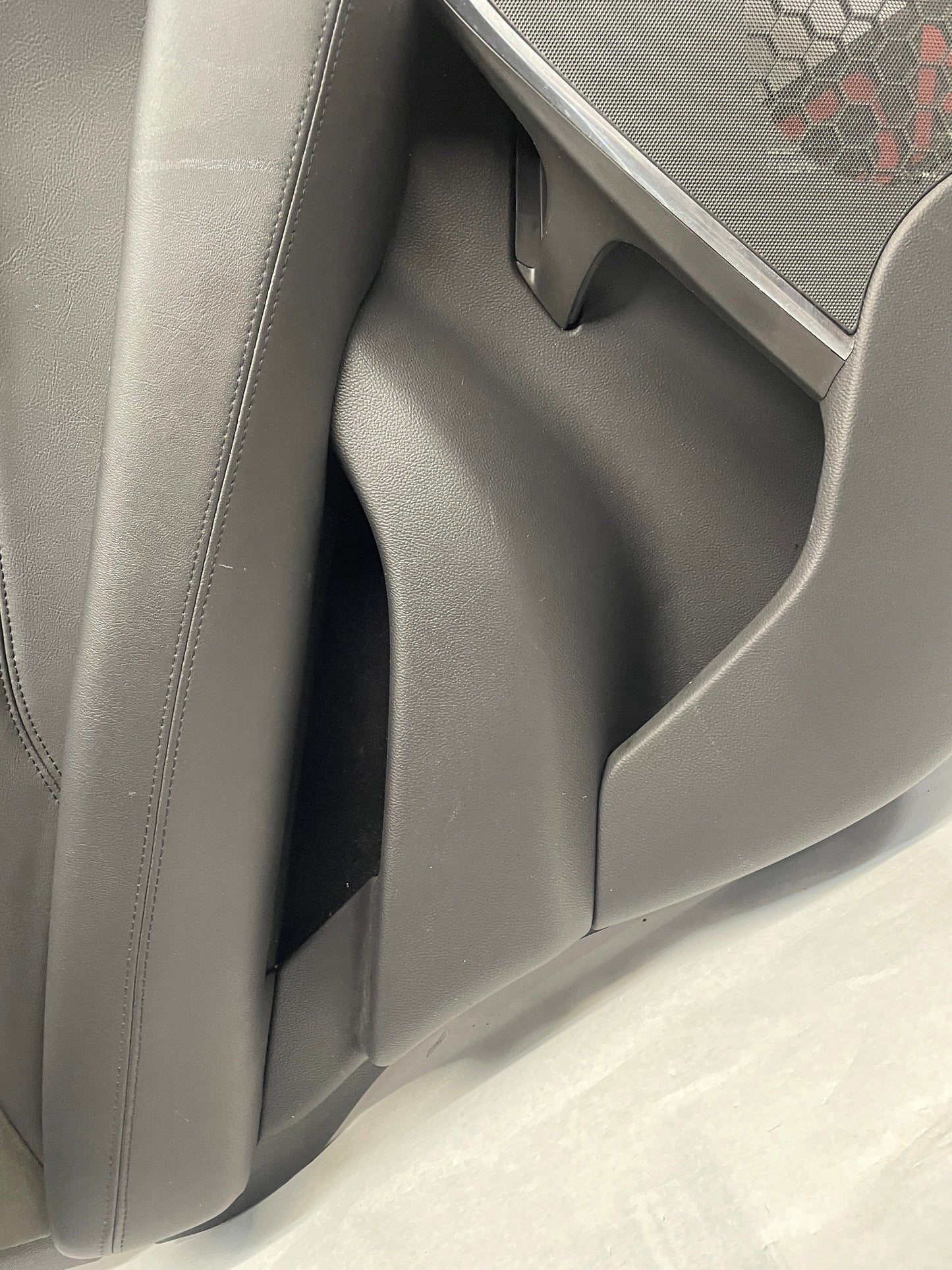 2018 Cadillac Escalade LH Driver Rear Interior Door Panel Trim Black OEM