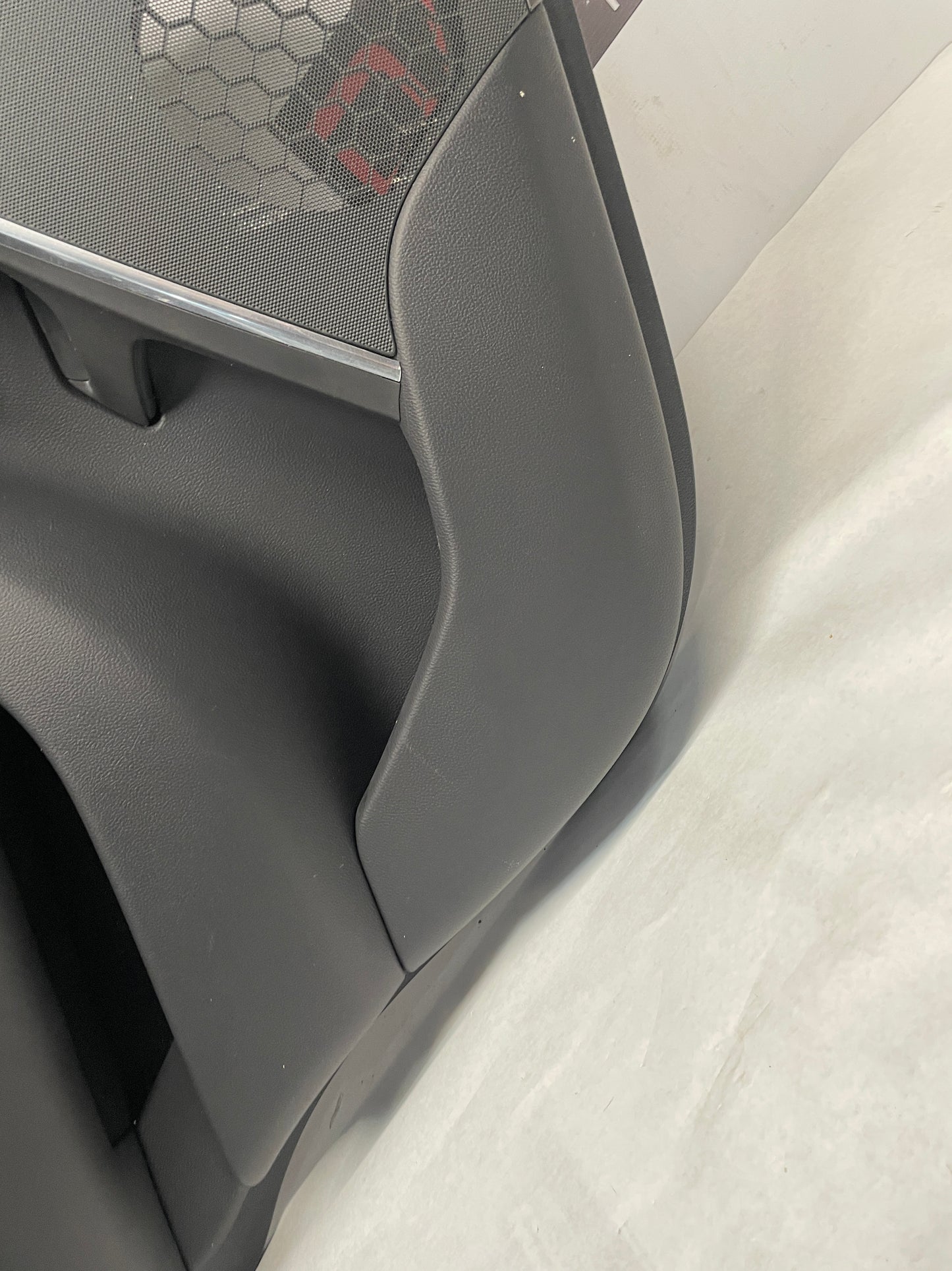 2018 Cadillac Escalade LH Driver Rear Interior Door Panel Trim Black OEM