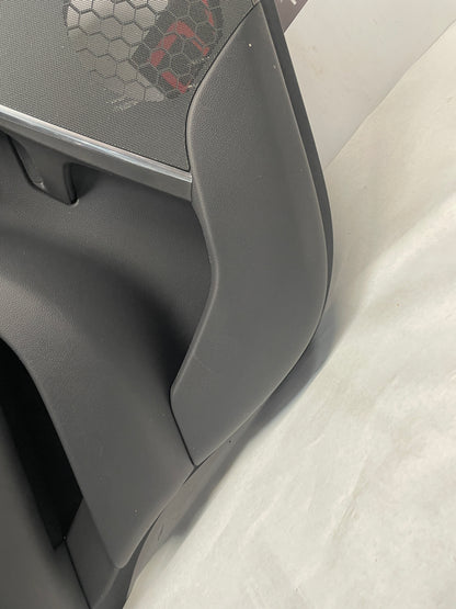2018 Cadillac Escalade LH Driver Rear Interior Door Panel Trim Black OEM