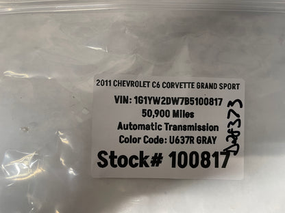 2011 Chevy C6 Corvette Grand Sport Steering Wheel Automatic Paddle Shifters & Control Buttons