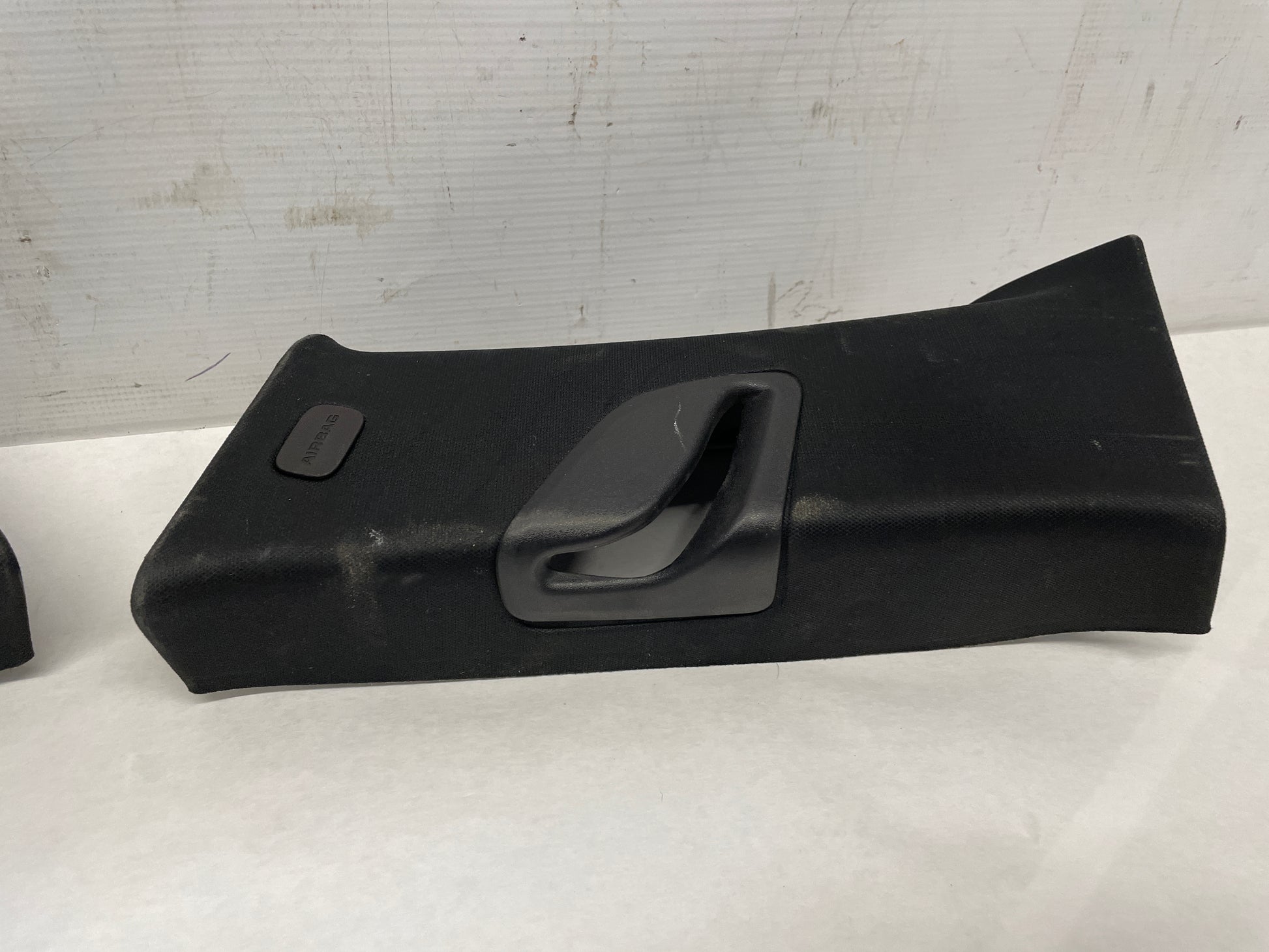 2011 Cadillac CTS-V Coupe RH & LH Interior B Pillar Upper Trim Panel Black OEM - Day's Parts Yard