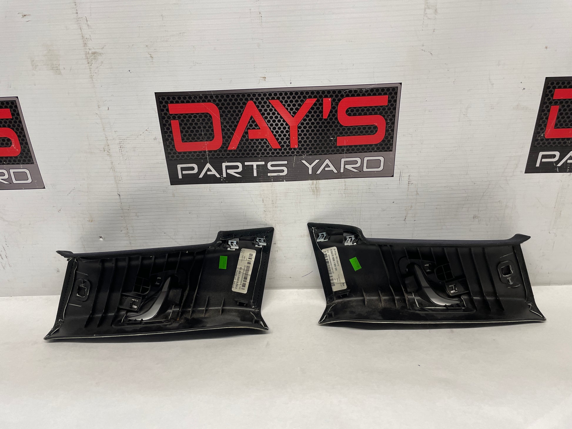 2011 Cadillac CTS-V Coupe RH & LH Interior B Pillar Upper Trim Panel Black OEM - Day's Parts Yard