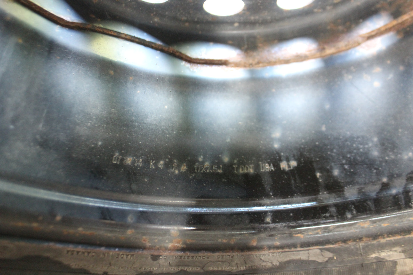 2014 GMC Sierra K1500 Denali Spare Tire Goodyear 265/70R17 OEM
