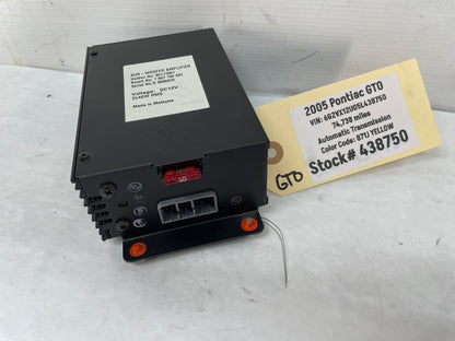 2005 Pontiac GTO Radio Stereo Speaker Amplifier OEM