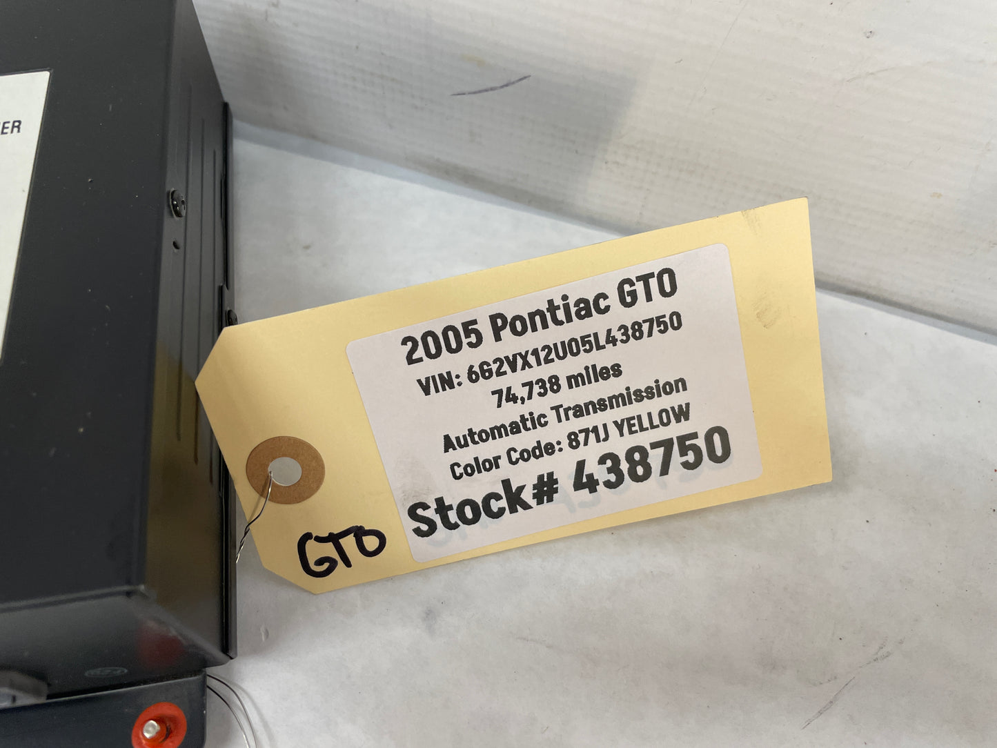 2005 Pontiac GTO Radio Stereo Speaker Amplifier OEM