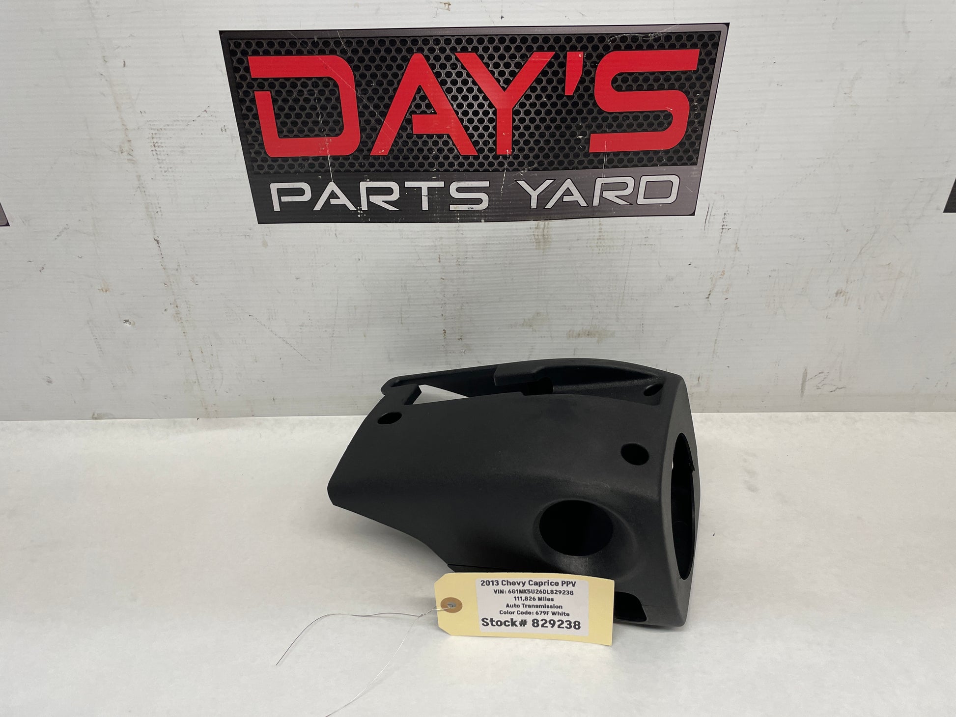 2013 Chevy Caprice PPV Steering Column Calm Shell Shroud Cover Trim OEM - Day's Parts Yard