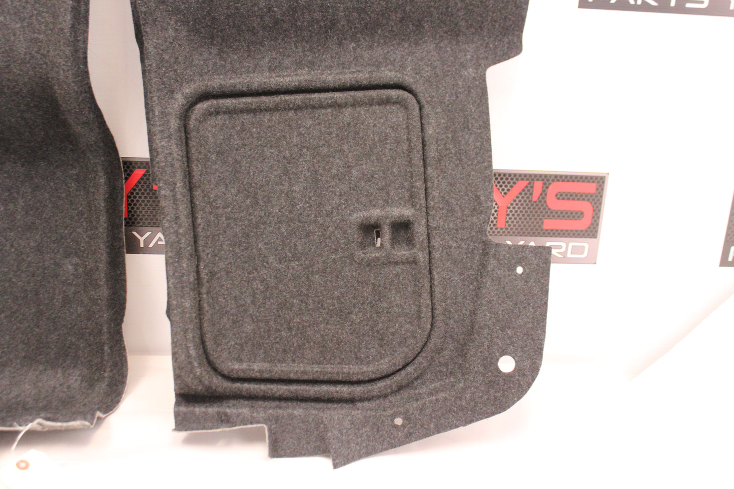 2013 Cadillac CTS-V Sedan RH & LH Trunk Side Liner Carpet OEM