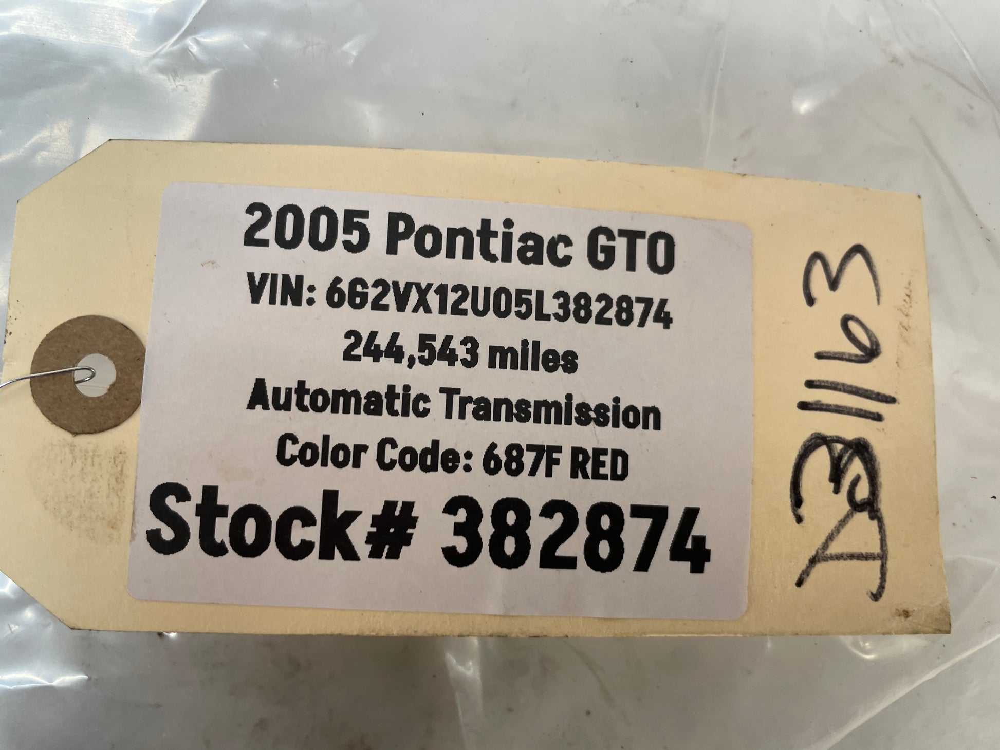 2005 Pontiac GTO Radiator Rubber Bushings Clips Isolators OEM - Day's Parts Yard