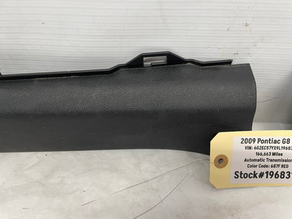 2009 Pontiac G8 GT RH & LH Front Interior Carpet Retainer Sill Plate Panel OEM - Day's Parts Yard