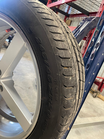 2012 Chevy Camaro SS Ravetti M13 Wheel and Tire Set 20X8.5 LOCAL PICK UP - Day's Parts Yard