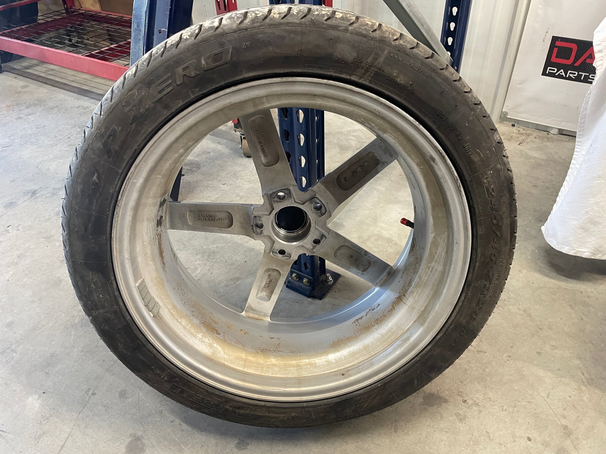 2012 Chevy Camaro SS Ravetti M13 Wheel and Tire Set 20X8.5 LOCAL PICK UP - Day's Parts Yard