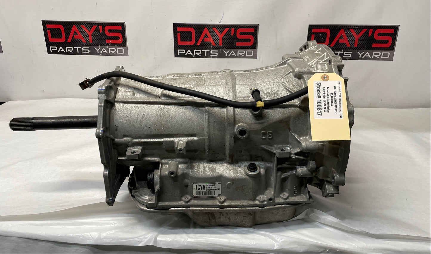 2011 Chevy C6 Corvette Grand Sport 6L80E 6 Speed Automatic Transmission OEM