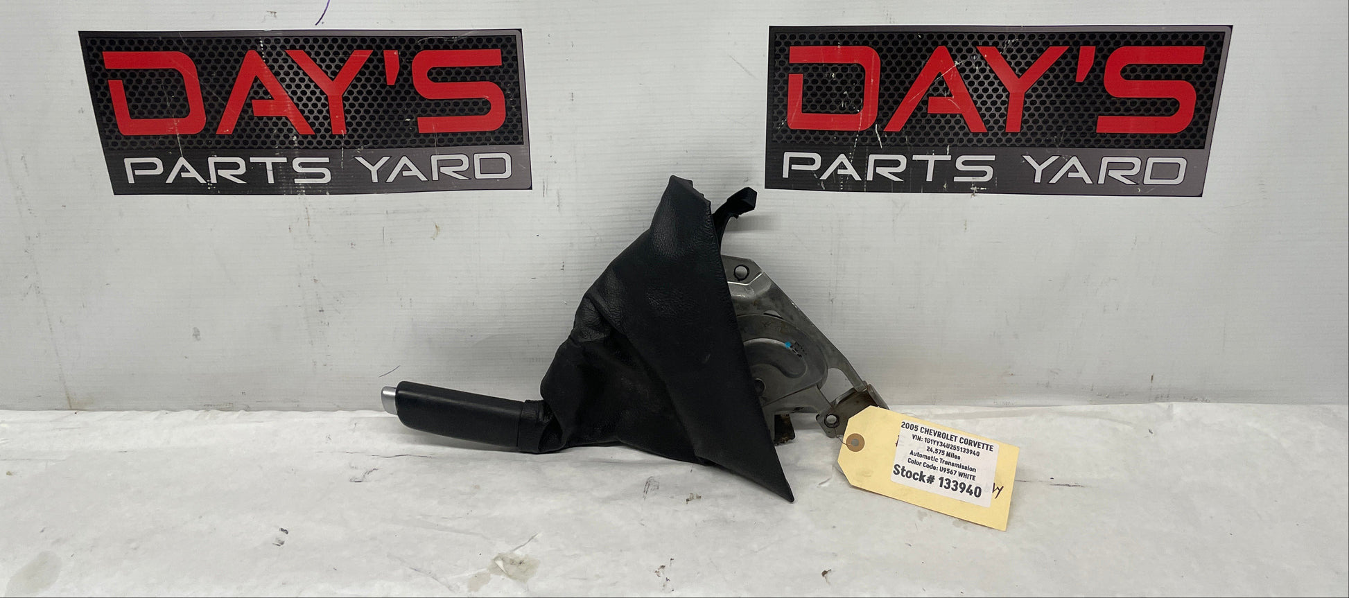 2005 Chevy C6 Corvette Emergency Parking Handle Brake Lever Handle OEM - Day's Parts Yard