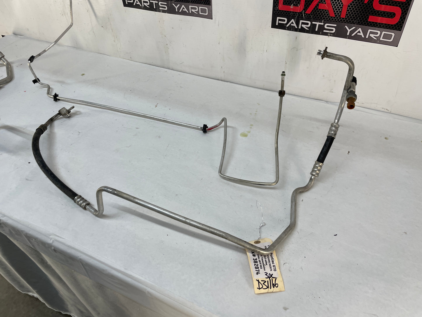 2005 Pontiac GTO Air Conditioner Compressor AC Hoses Lines Tubes OEM - Day's Parts Yard