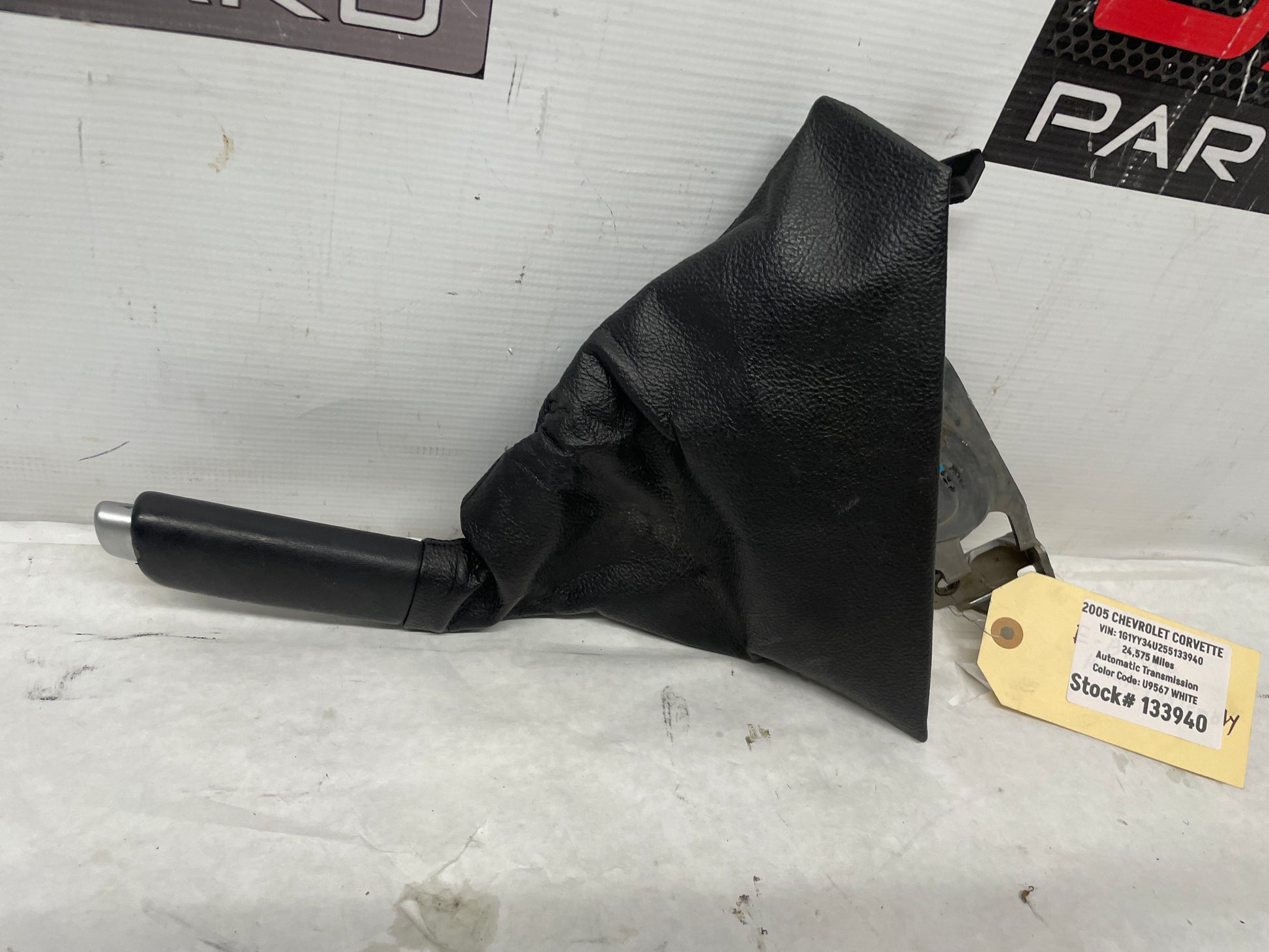 2005 Chevy C6 Corvette Emergency Parking Handle Brake Lever Handle OEM - Day's Parts Yard