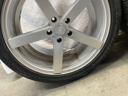 2012 Chevy Camaro SS Ravetti M13 Wheel and Tire Set 20X8.5 LOCAL PICK UP - Day's Parts Yard