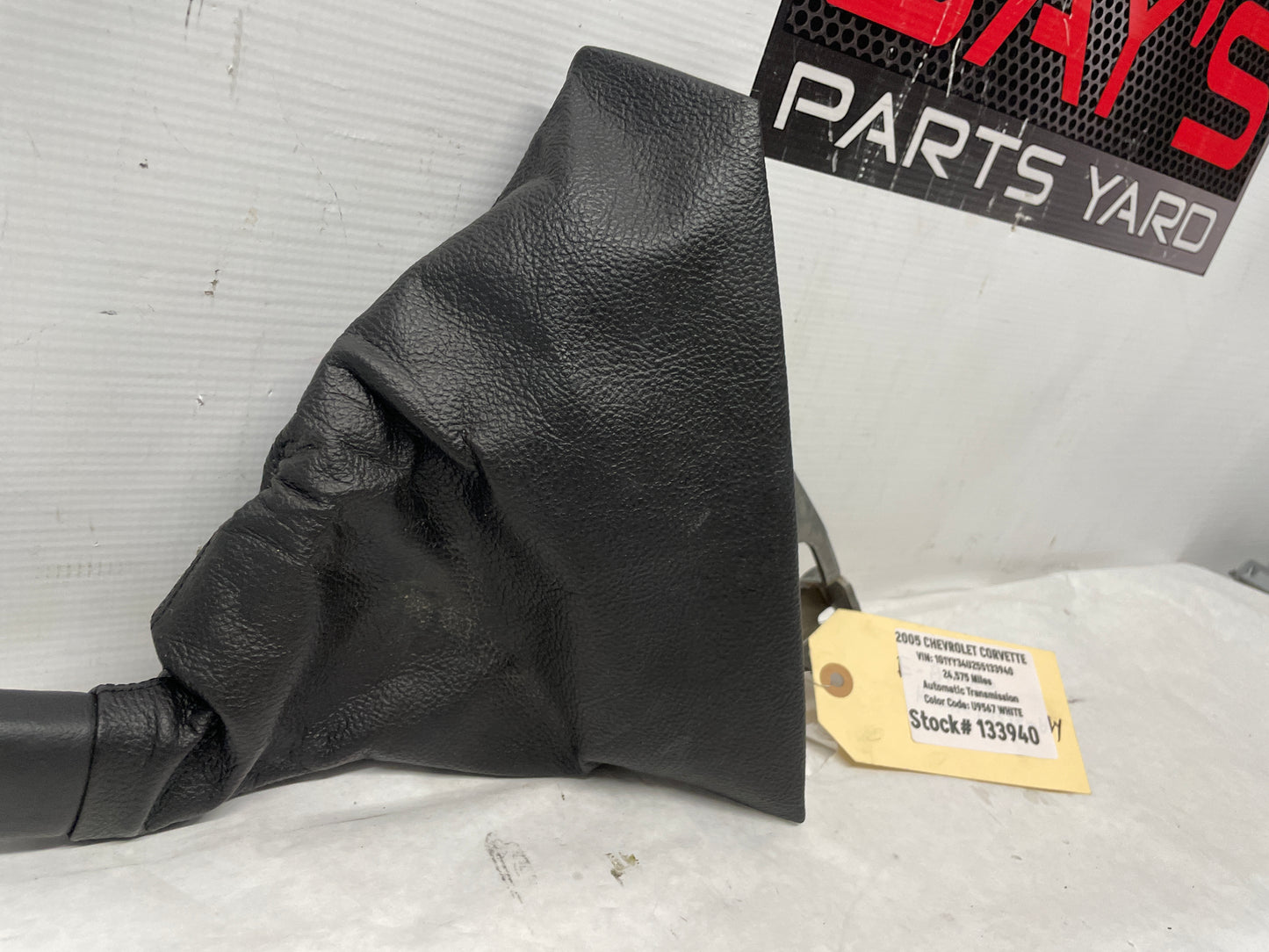 2005 Chevy C6 Corvette Emergency Parking Handle Brake Lever Handle OEM - Day's Parts Yard