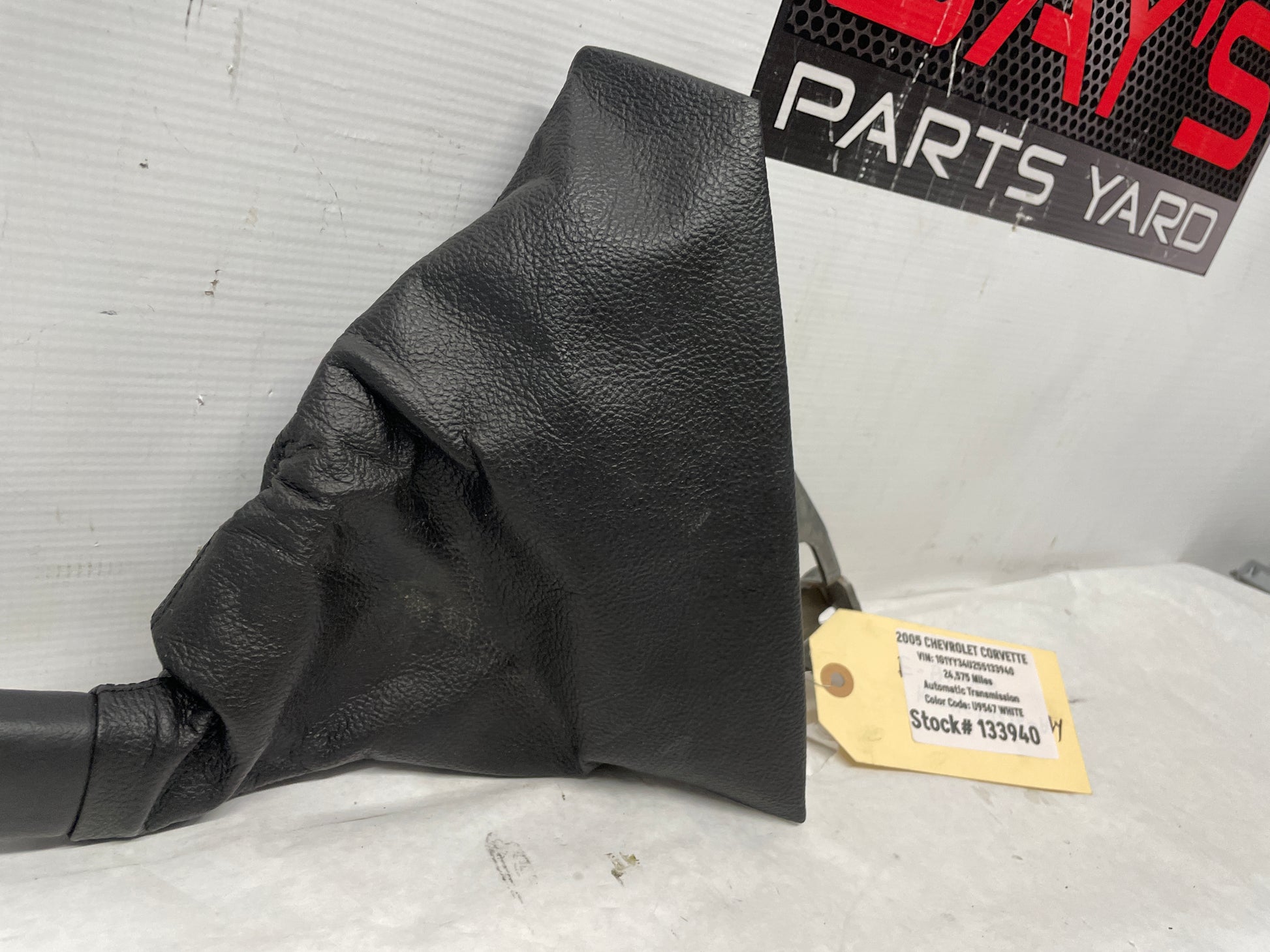 2005 Chevy C6 Corvette Emergency Parking Handle Brake Lever Handle OEM - Day's Parts Yard