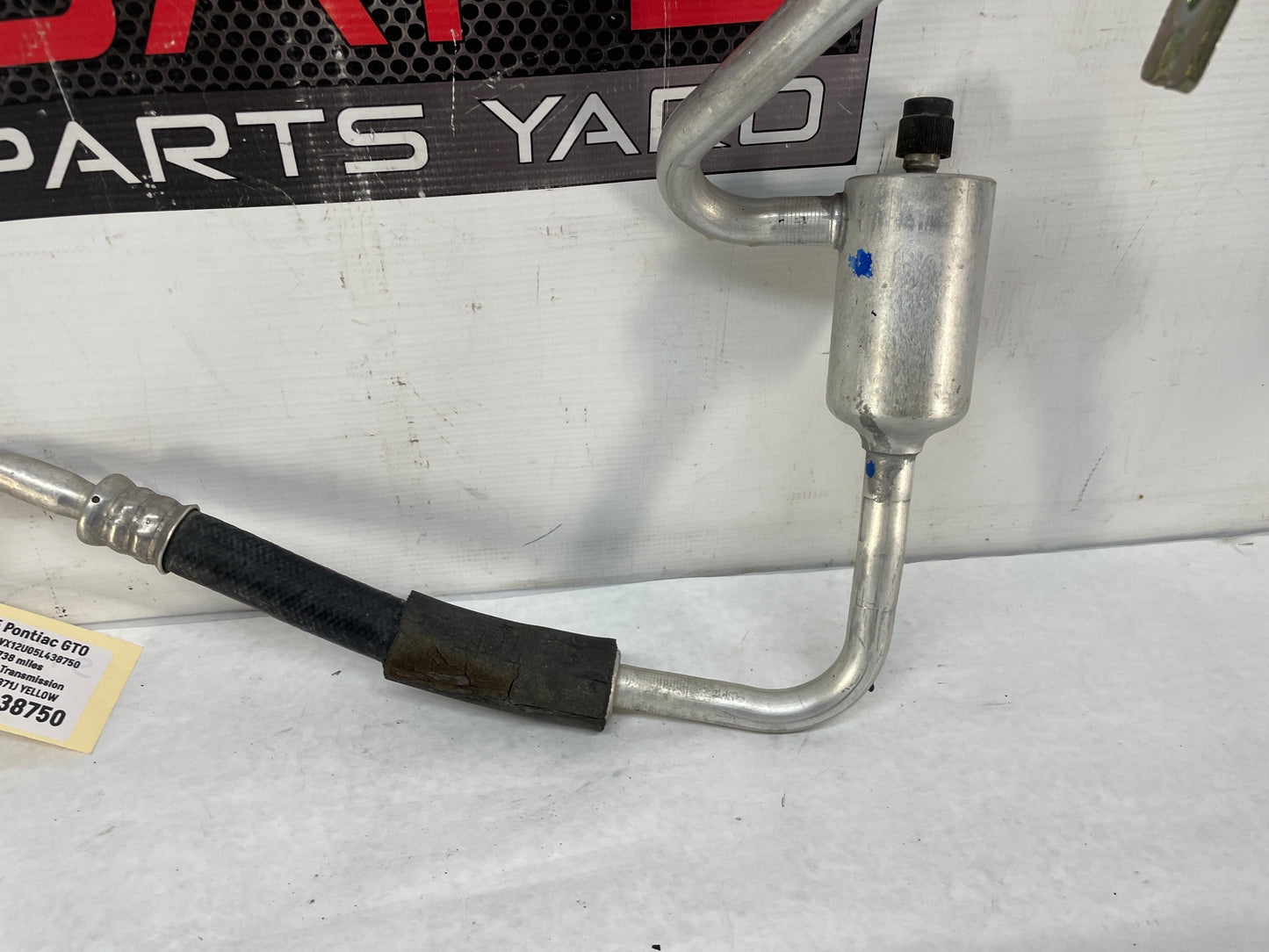 2005 Pontiac GTO AC A/C Air Conditioner Suction Line Hose Tube OEM