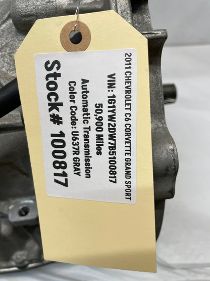 2011 Chevy C6 Corvette Grand Sport 6L80E 6 Speed Automatic Transmission OEM