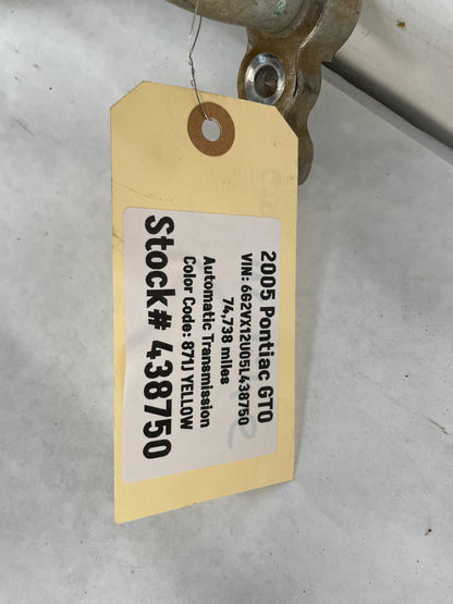 2005 Pontiac GTO AC A/C Air Conditioner Suction Line Hose Tube OEM