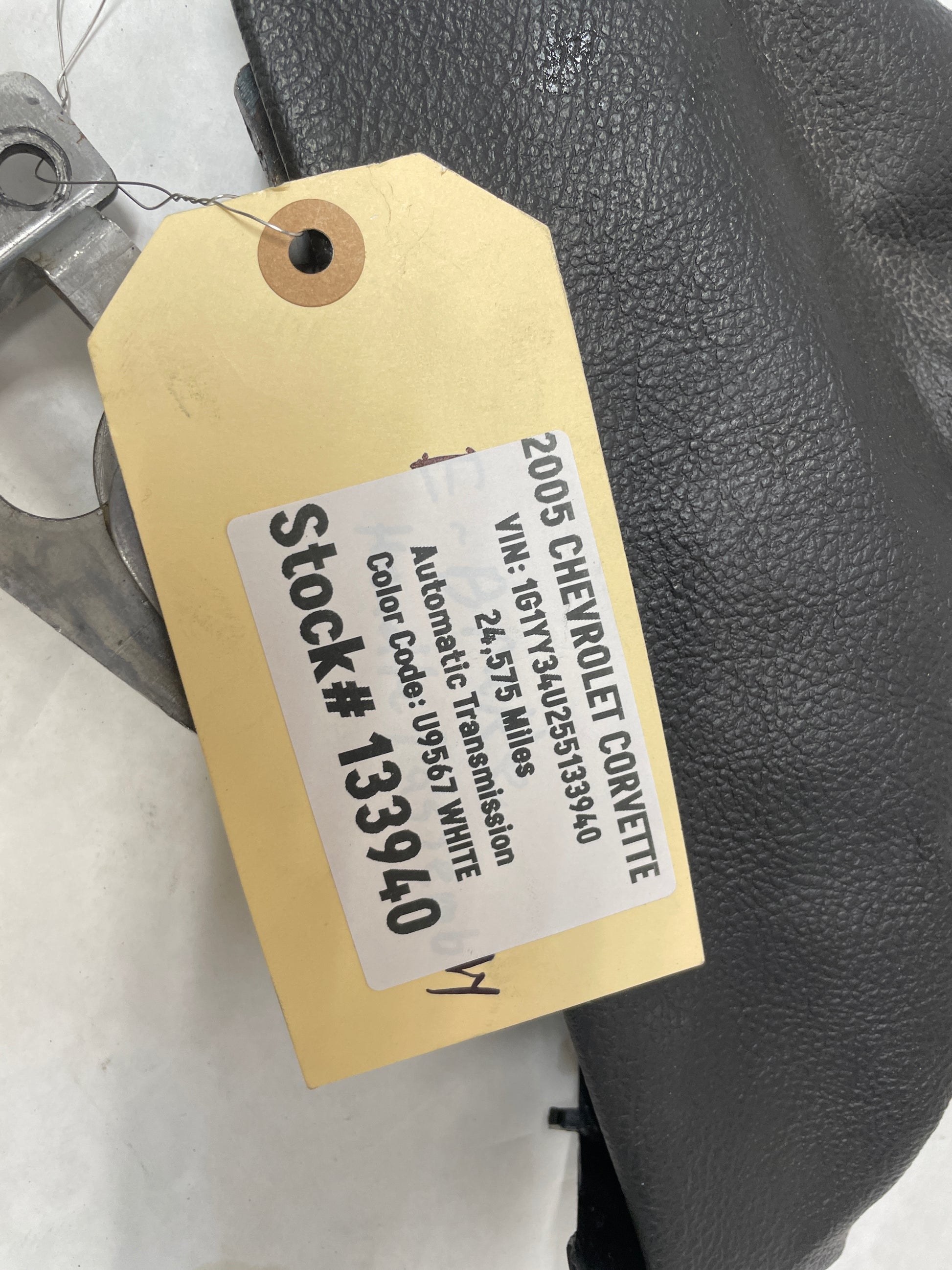 2005 Chevy C6 Corvette Emergency Parking Handle Brake Lever Handle OEM - Day's Parts Yard