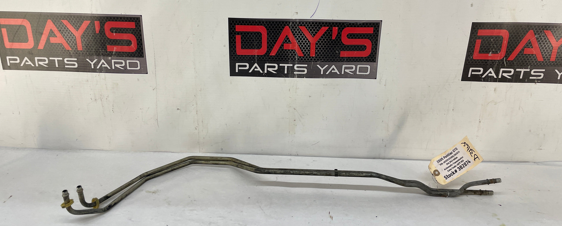 2005 Pontiac GTO Automatic Transmission Oil Cooler Lines Hoses Tubes OEM - Day's Parts Yard