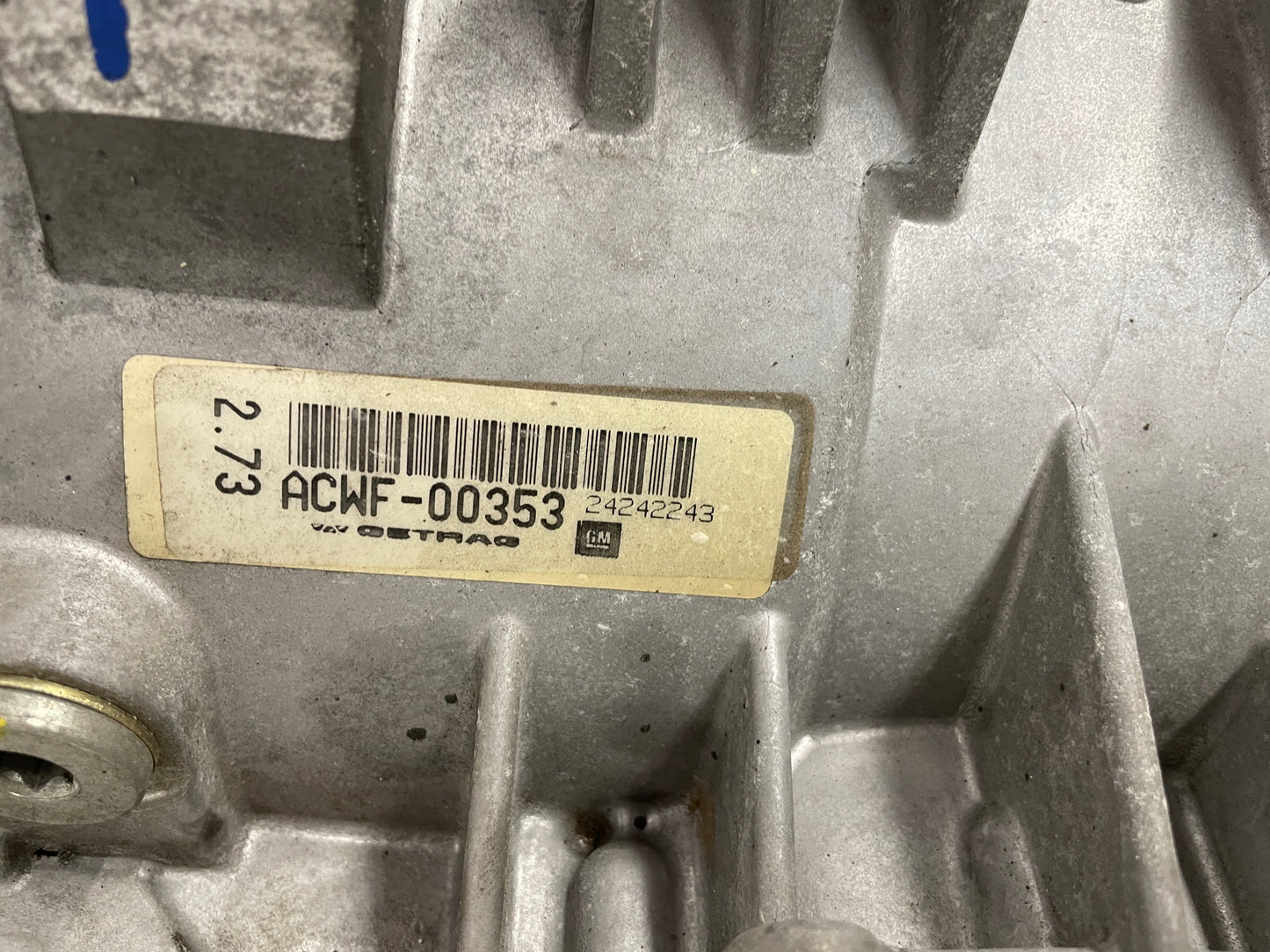 2011 Chevy C6 Corvette Grand Sport Rear End Rearend Differential Carrier 2.73 OEM 50K