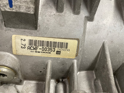 2011 Chevy C6 Corvette Grand Sport Rear End Rearend Differential Carrier 2.73 OEM 50K