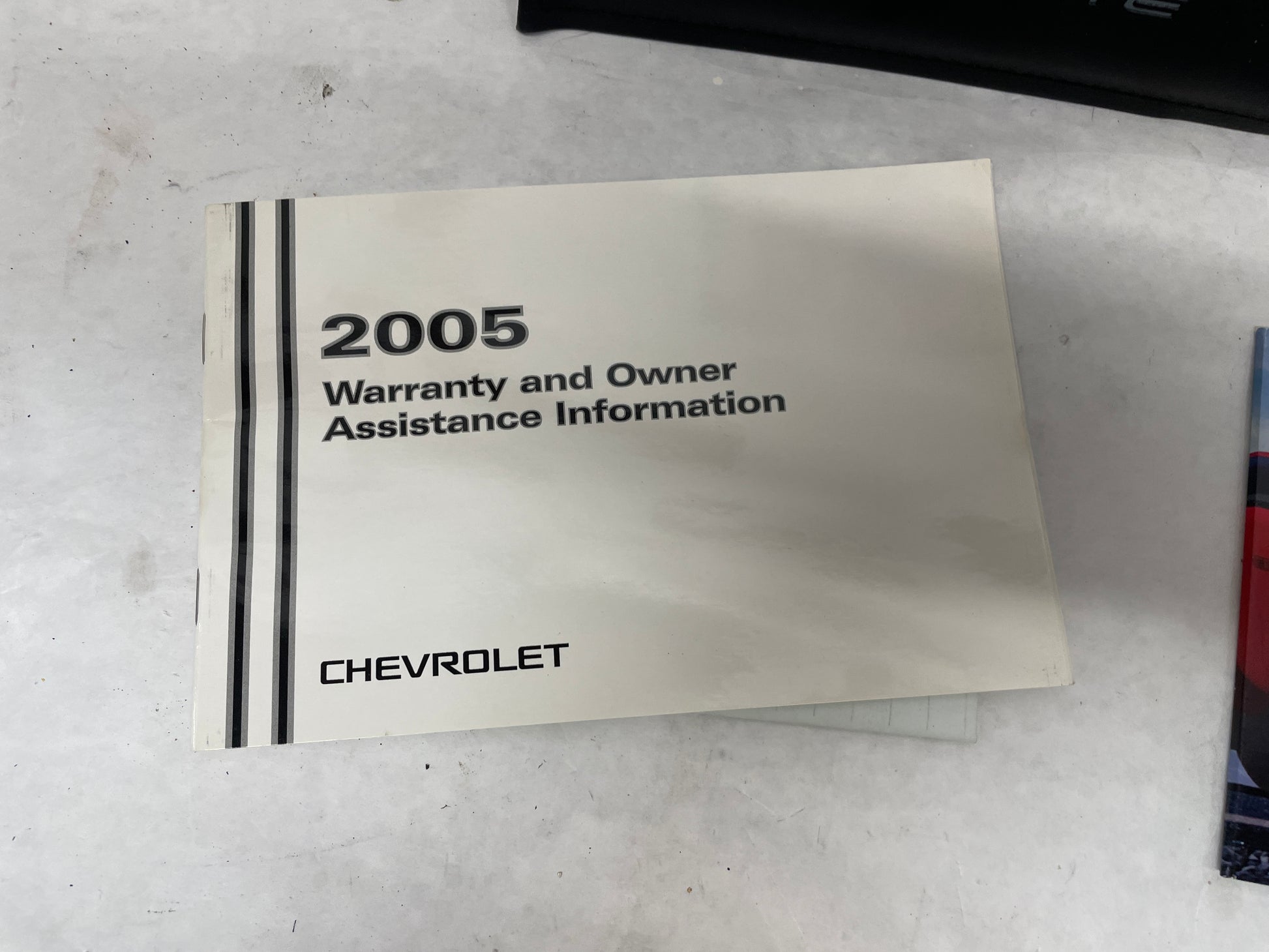 2005 Chevy C6 Corvette Owners Manual Book OEM - Day's Parts Yard