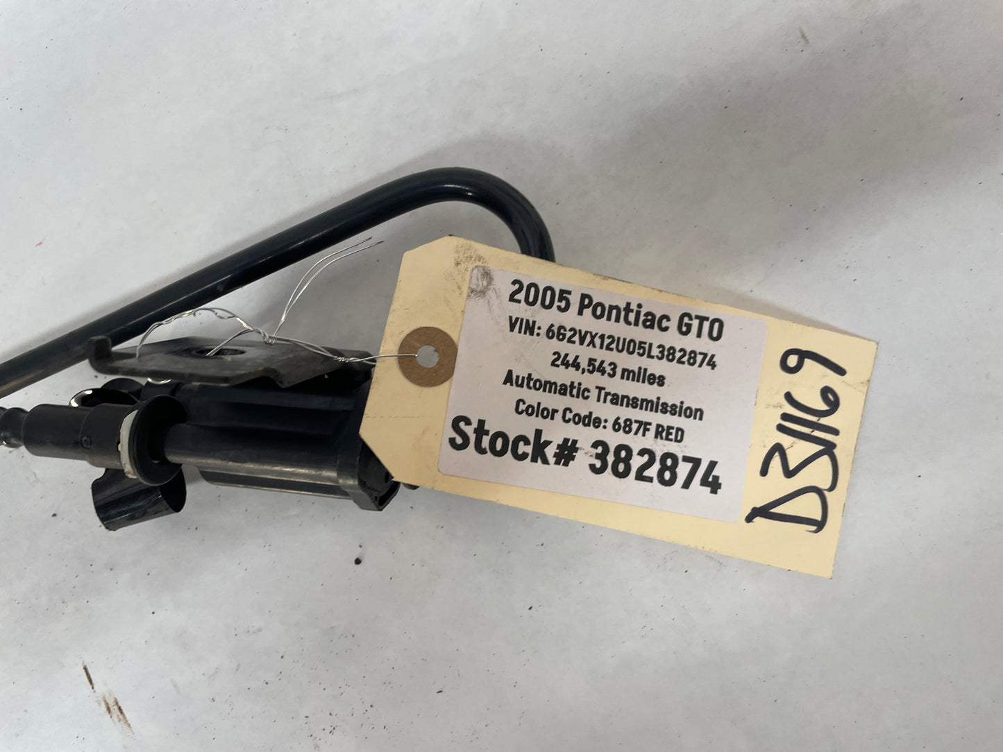2005 Pontiac GTO Intake Manifold EVAP Purge Valve w/ Lines Hoses Tubes OEM - Day's Parts Yard