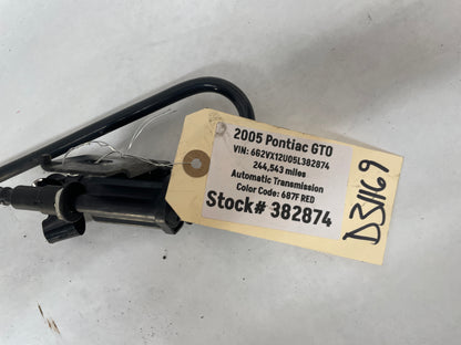 2005 Pontiac GTO Intake Manifold EVAP Purge Valve w/ Lines Hoses Tubes OEM - Day's Parts Yard