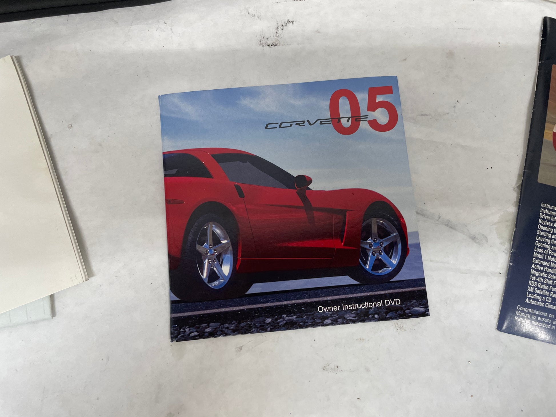 2005 Chevy C6 Corvette Owners Manual Book OEM - Day's Parts Yard