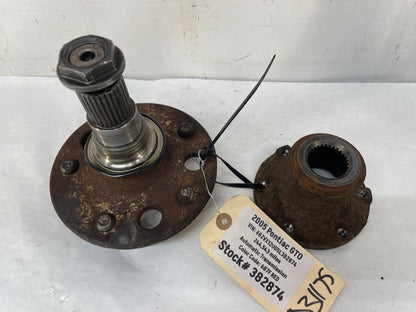 2005 Pontiac GTO Rear Wheel Axle Flange Hub OEM - Day's Parts Yard