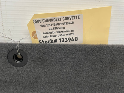 2005 Chevy C6 Corvette Convertible Cargo Trunk Divider Partition Panel Barrier OEM - Day's Parts Yard