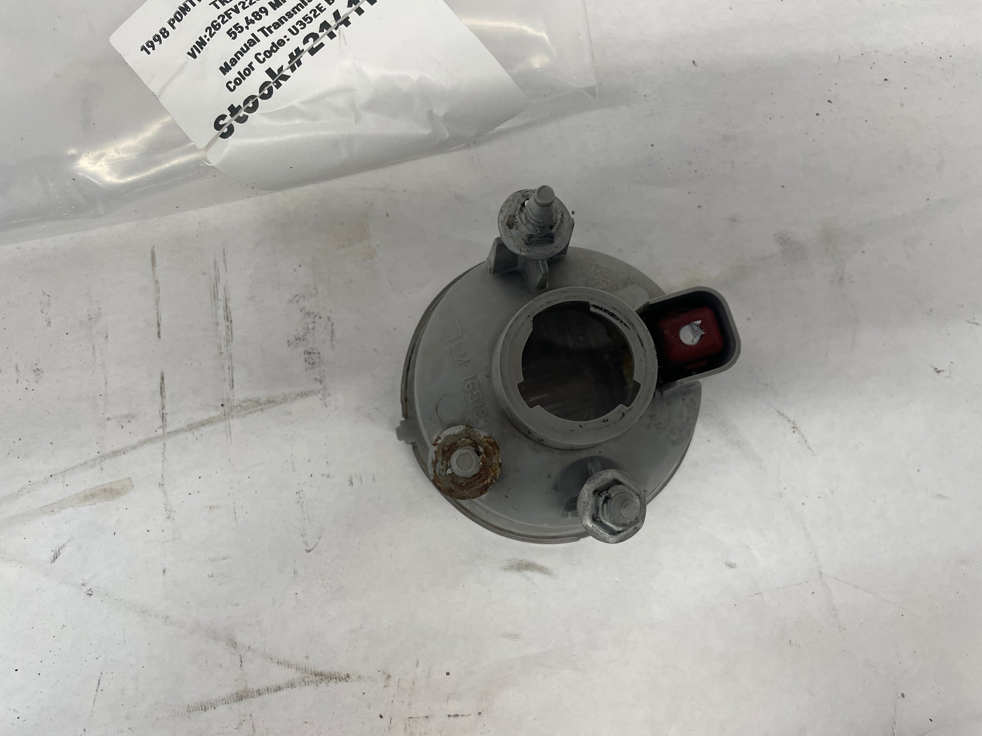 1998 Pontiac Firebird Formula RH & LH Bumper Mount Parking Light Lamp Assemblies OEM - Day's Parts Yard