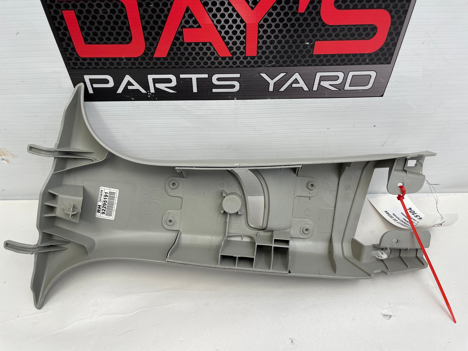 2014 Chevy SS Sedan RH Passenger Upper B Pillar OEM - Day's Parts Yard