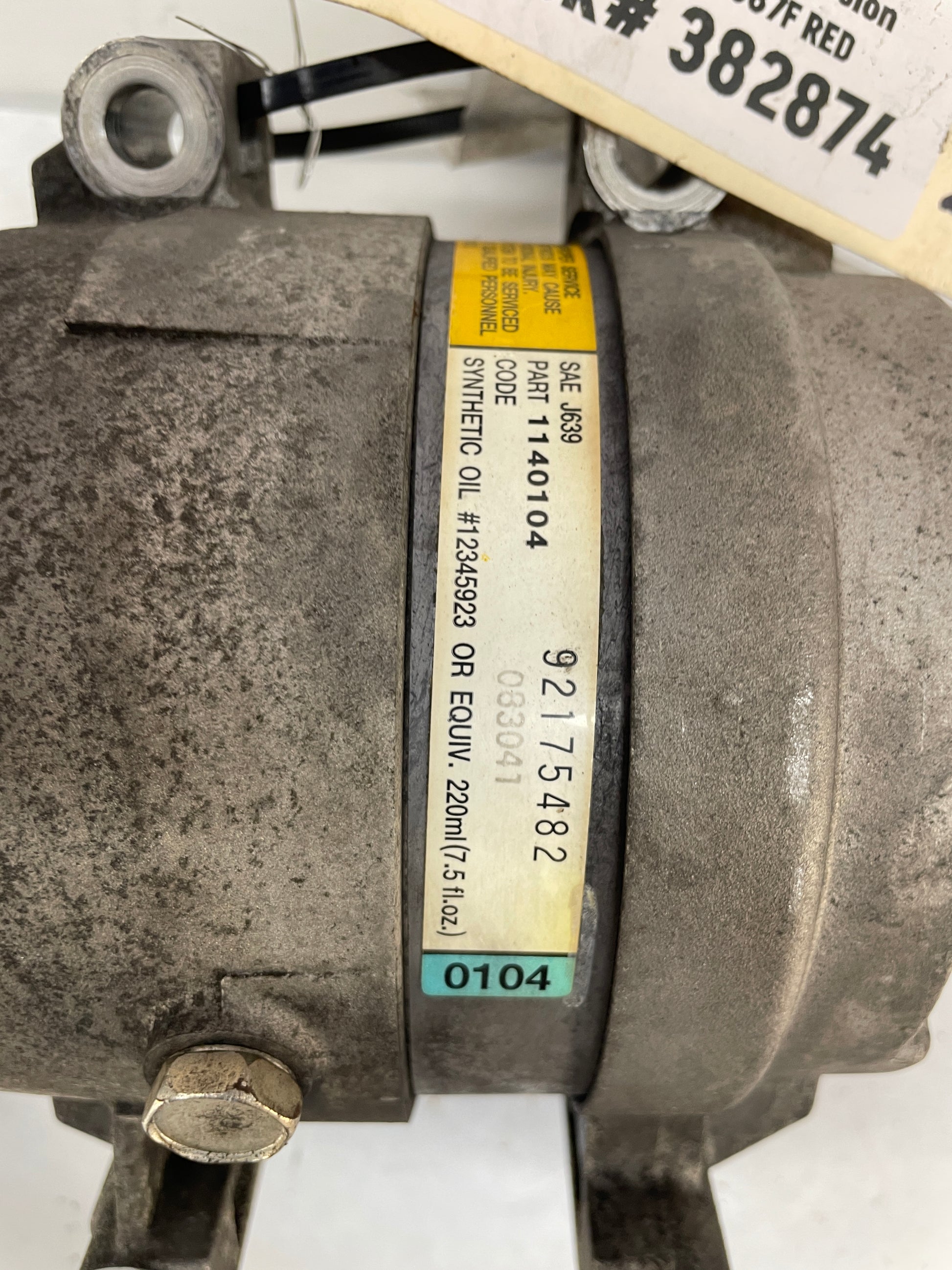 2005 Pontiac GTO AC Air Conditioner Compressor OEM - Day's Parts Yard