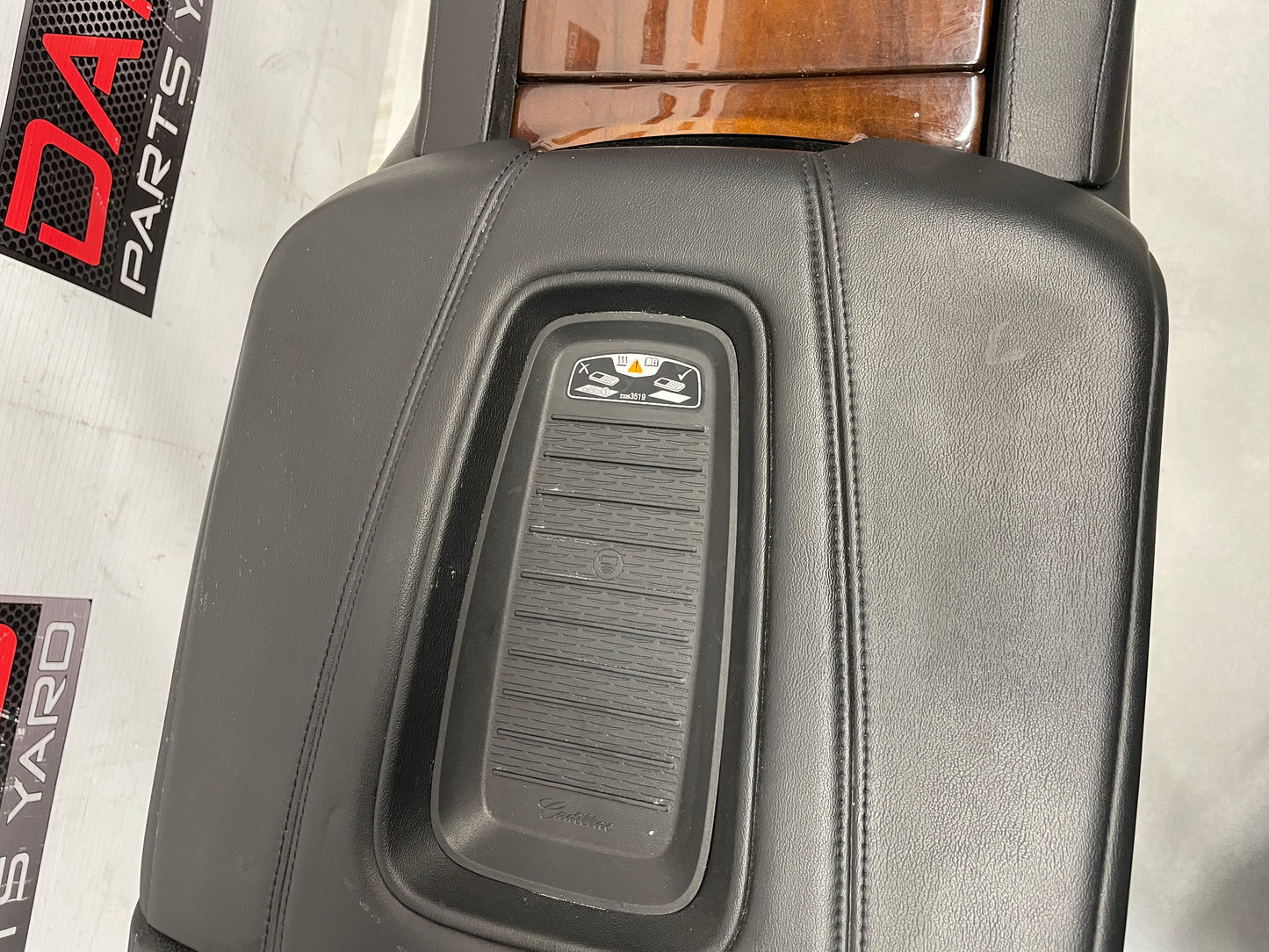 2018 Cadillac Escalade Black Center Console Armrest Assembly OEM